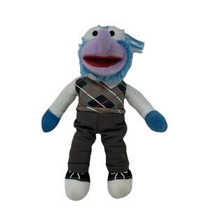 GONZO Just Play / Plush Figure 14” Argyle Sweater Muppets Jim Henson Doll